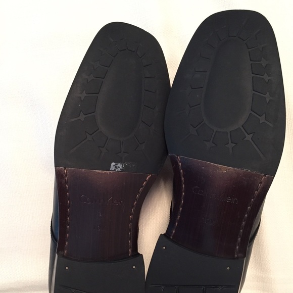 Calvin Klein Horatio Men’s Leather Shoes - Picture 4 of 12